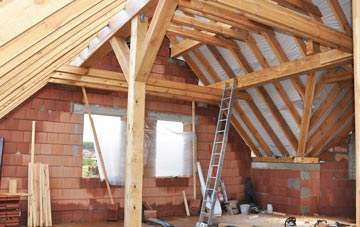 Frampton West End attic trusses